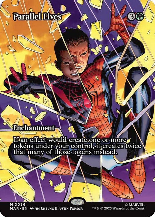 Parallel Lives (Borderless) 36 Mythic Marvel Universe Eternal-Legal NM/M