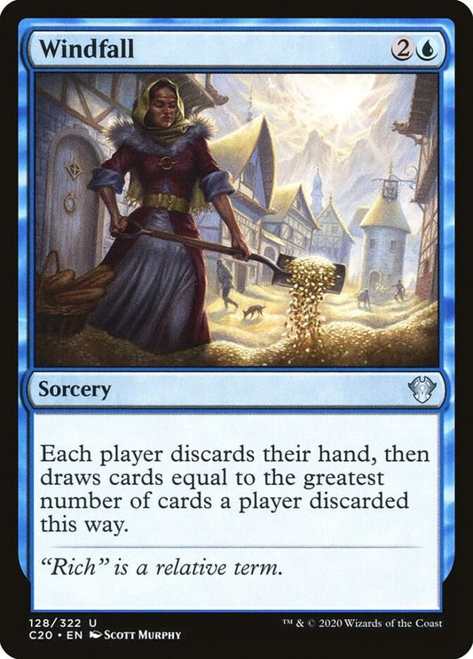 Windfall 128 Uncommon Commander 2020 NM/M