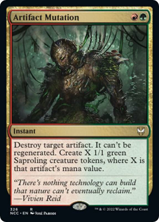 Artifact Mutation 326 Rare Commander: Streets of New Capenna NM/M