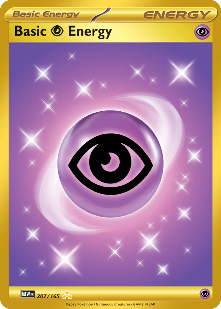 Basic Psychic Energy 207/165 Hyper Rare 151 NM/M