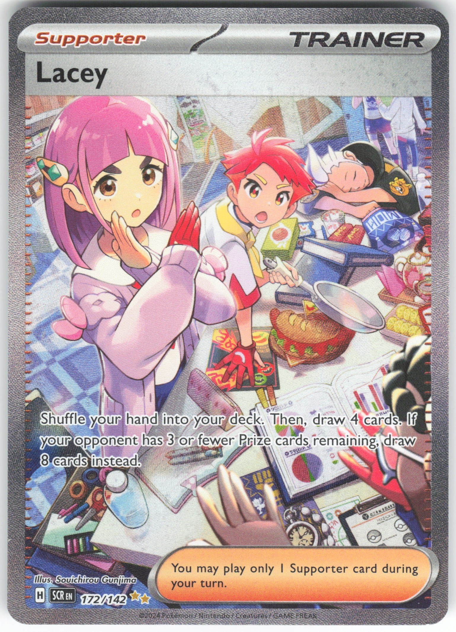 Lacey - Special Illustration Rare SV07: Stellar Crown 172/142 NM