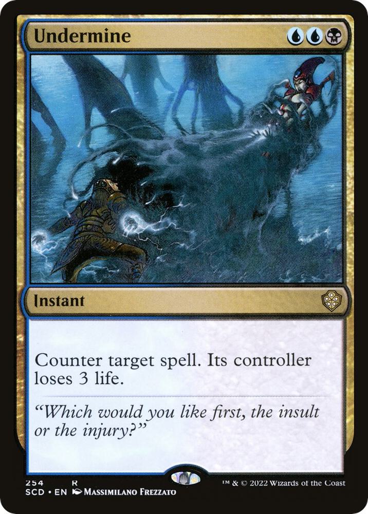Undermine 254 Rare Starter Commander Decks NM/M