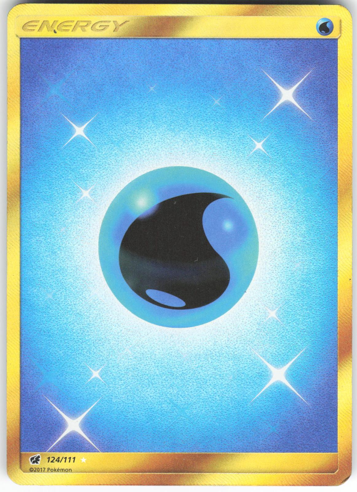 Water Energy 124/111 Secret Rare Crimson Invasion LP