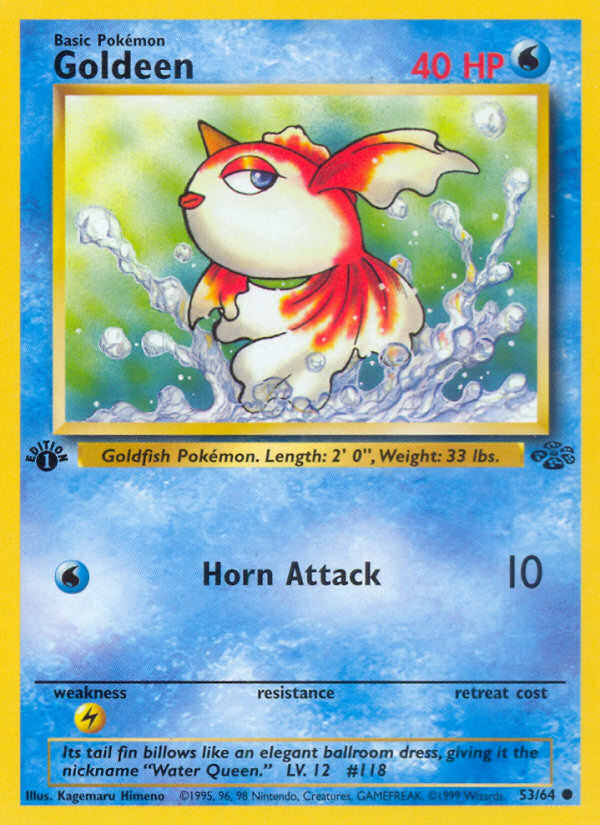 Goldeen 53/64 Common Jungle Unlimited NM/M