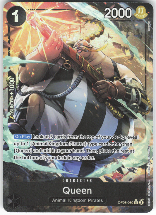 Queen (Parallel) R Two Legends OP08-080 NM