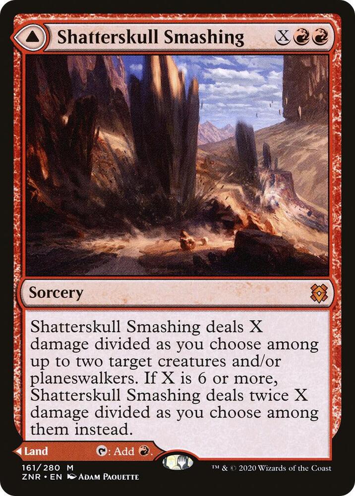 Shatterskull Smashing 161 Mythic Zendikar Rising NM/M