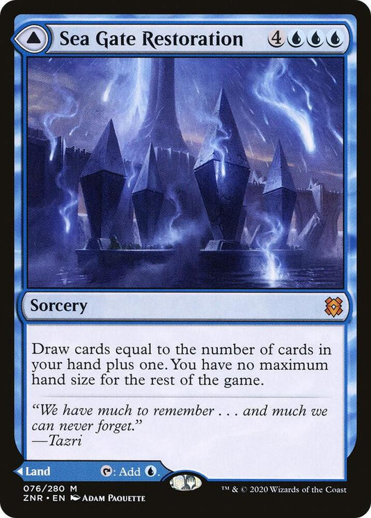 Sea Gate Restoration 76 Mythic Zendikar Rising NM/M