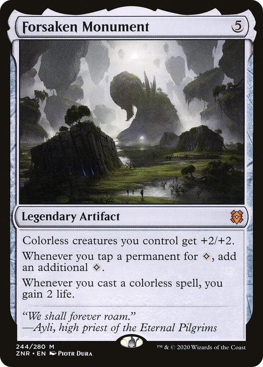 Forsaken Monument 244 Mythic Zendikar Rising NM/M