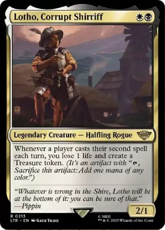 Lotho, Corrupt Shirriff 213 Universes Beyond: The Lord of the Rings: Tales of Middle-earth NM/M
