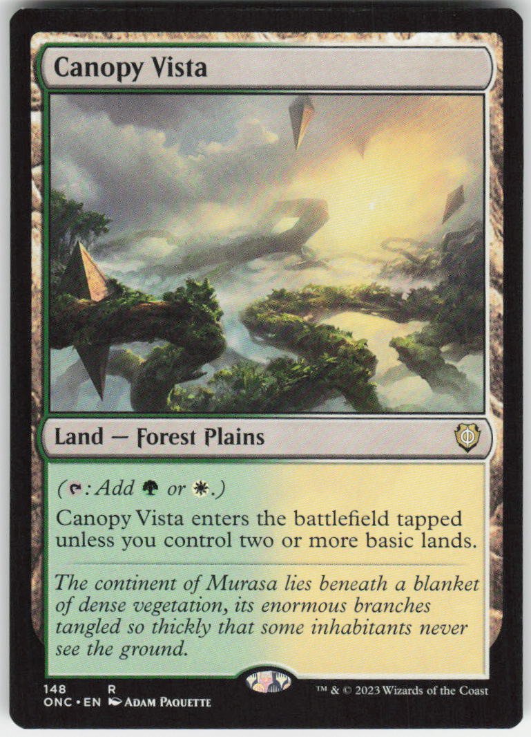 Canopy Vista R Commander: Phyrexia: All Will Be One 148 NM