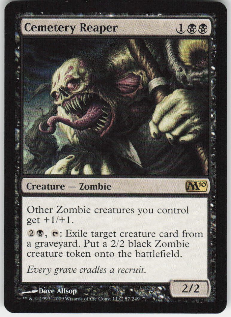 Cemetery Reaper R Magic 2010 (M10) 87 NM