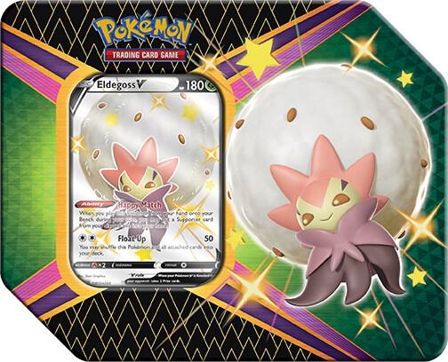 Pokemon Shining Fates V Tin Eldegoss V - Shining Fates