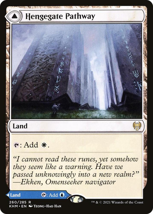 Hengegate Pathway 260 Rare Kaldheim Foil NM/M