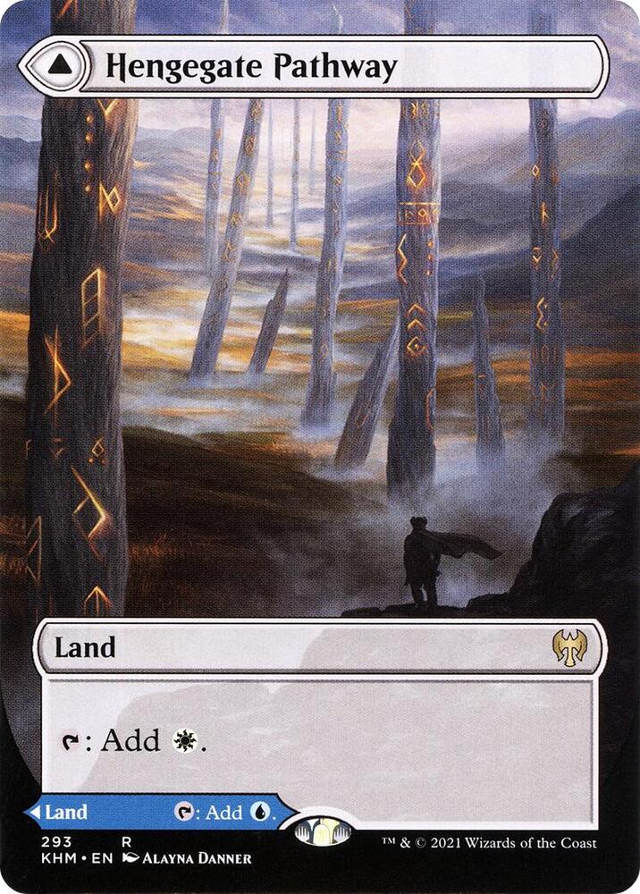Hengegate Pathway (Borderless) 293 Rare Kaldheim Foil NM/M