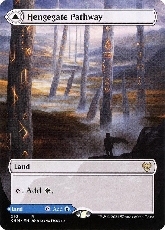 Hengegate Pathway (Borderless) 293 Rare Kaldheim Foil NM/M