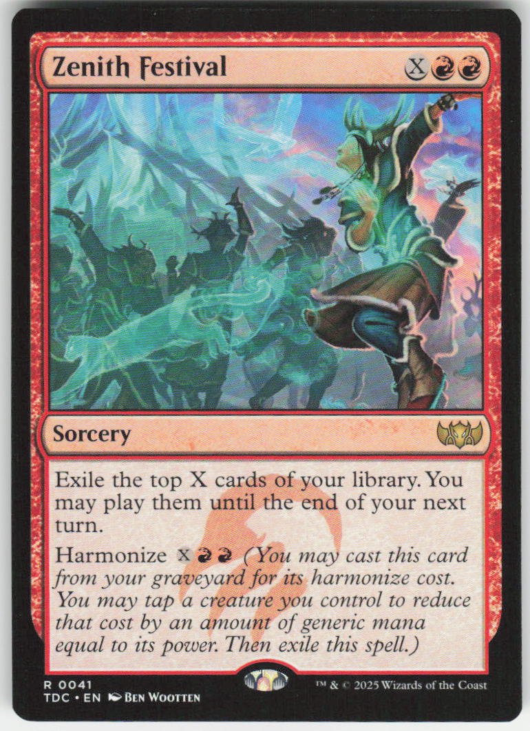 Zenith Festival R Commander: Tarkir: Dragonstorm 41 NM