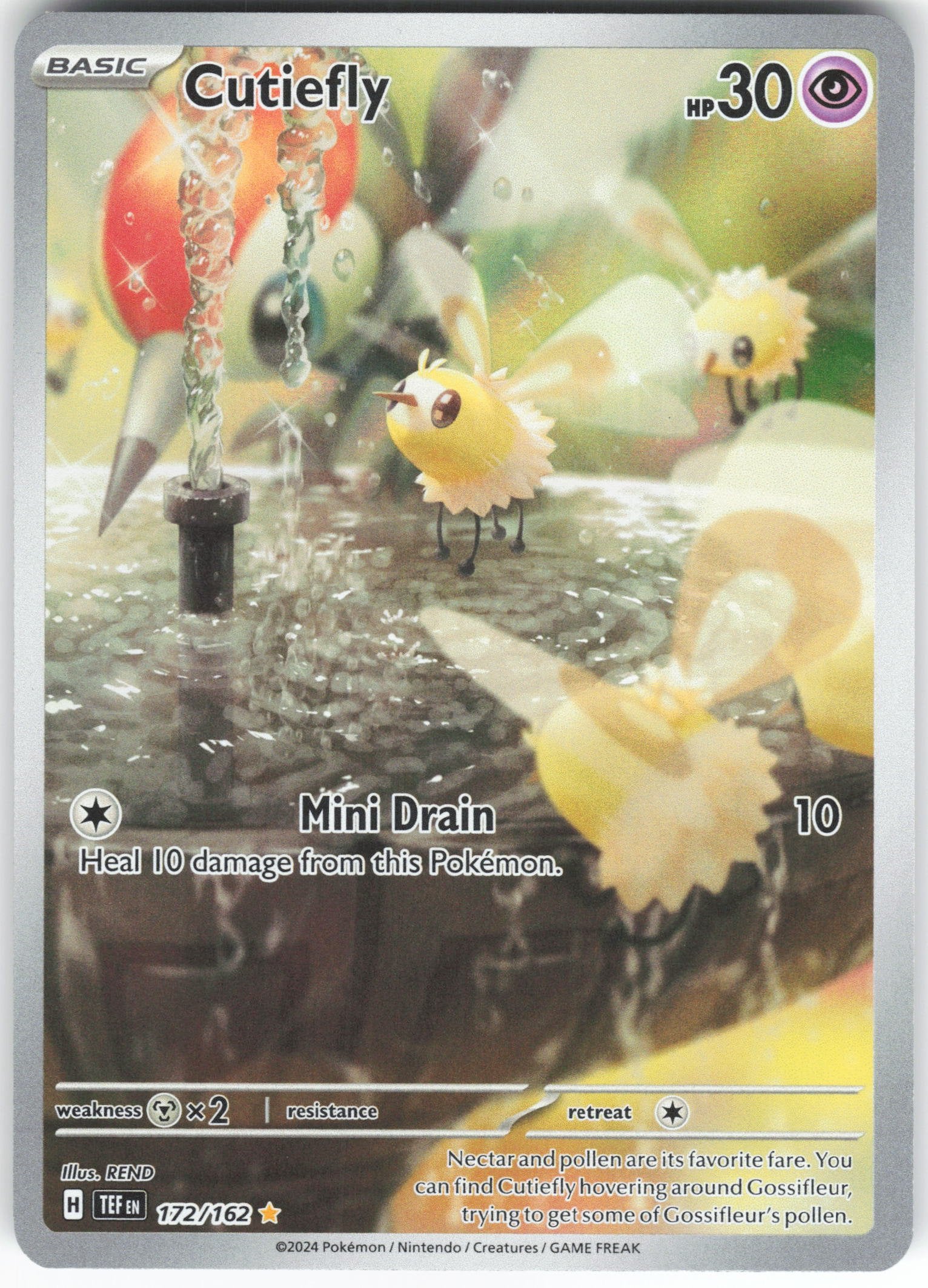Cutiefly - Illustration Rare SV05: Temporal Forces 172/162 NM