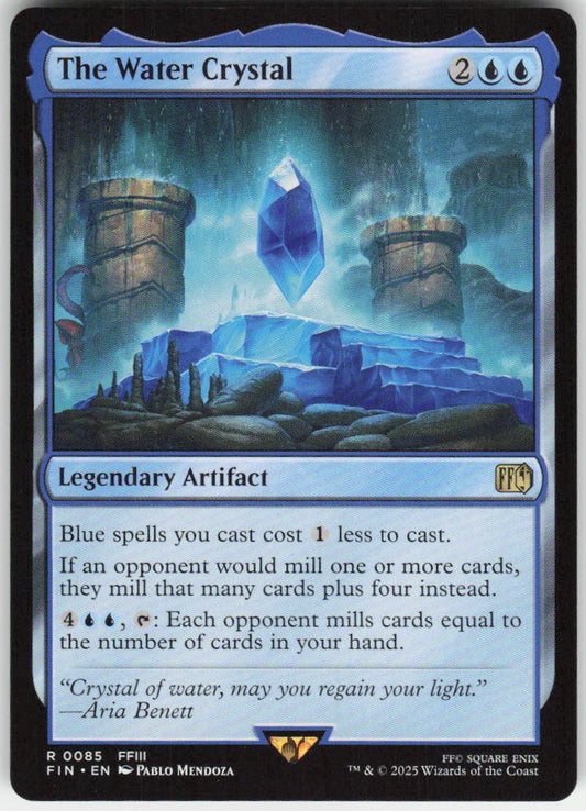 The Water Crystal R FINAL FANTASY 85 NM