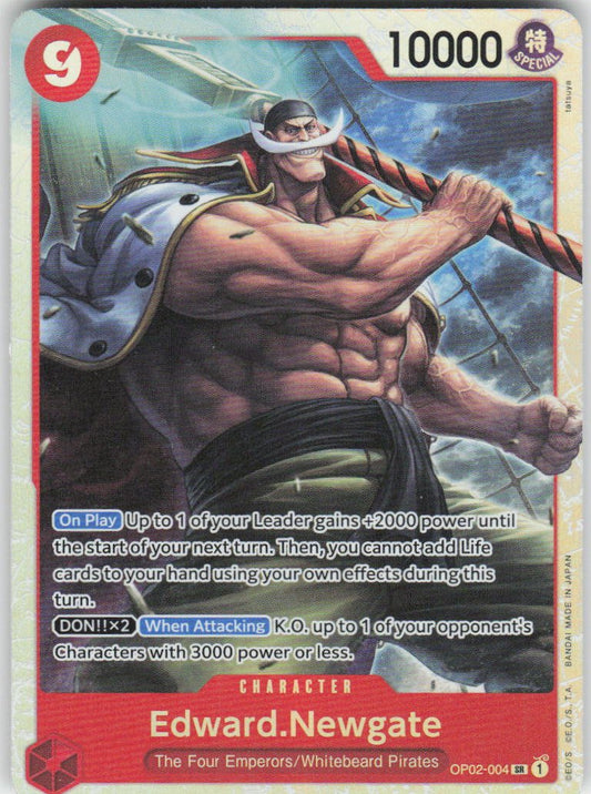 Edward.Newgate (004) SR Paramount War OP02-004 NM