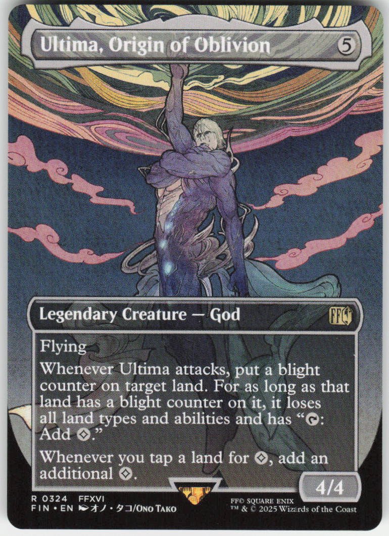 Ultima, Origin of Oblivion (Borderless) R FINAL FANTASY 324 NM