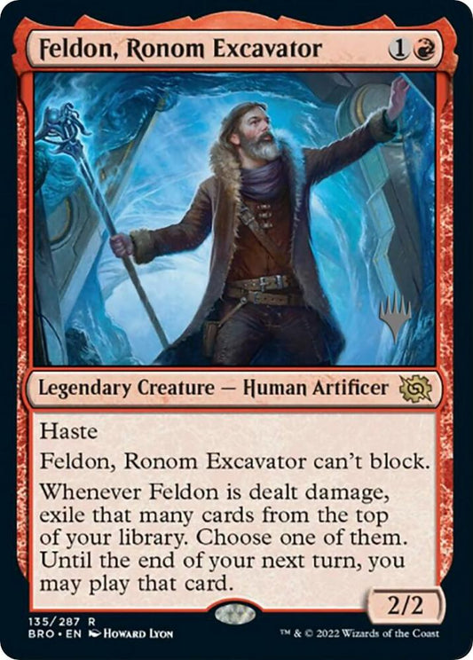 Feldon, Ronom Excavator 135 Rare Promo Pack: The Brothers' War NM/M
