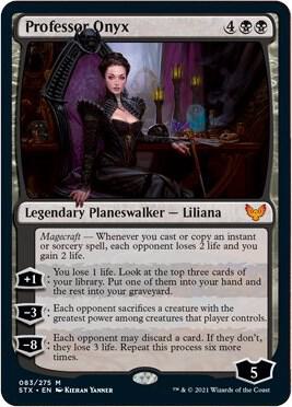 Professor Onyx 83 Mythic Strixhaven: School of Mages NM/M