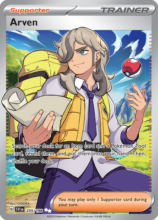 Arven 235/198 Ultra Rare Scarlet & Violet NM/M