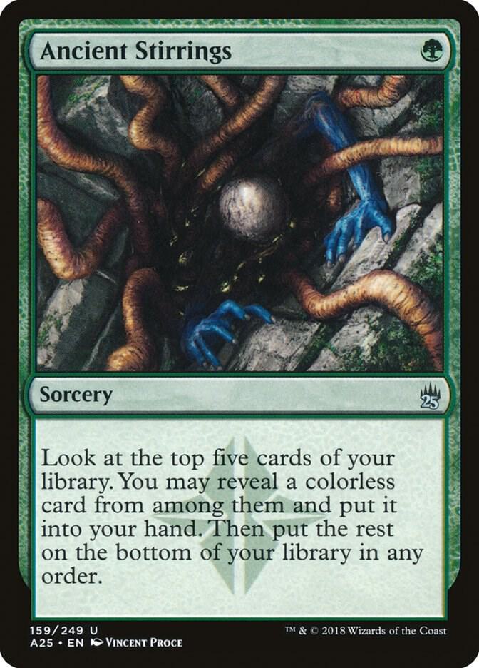 Ancient Stirrings 159 Uncommon Masters 25 NM/M