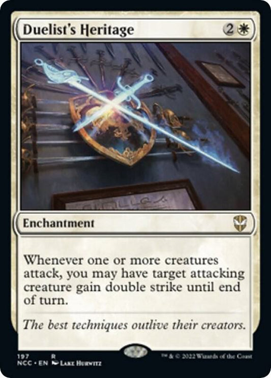 Duelist's Heritage 197 Rare Commander: Streets of New Capenna NM/M