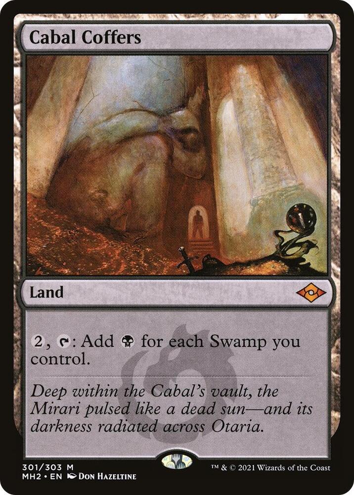 Cabal Coffers 301 Mythic Modern Horizons 2 NM/M