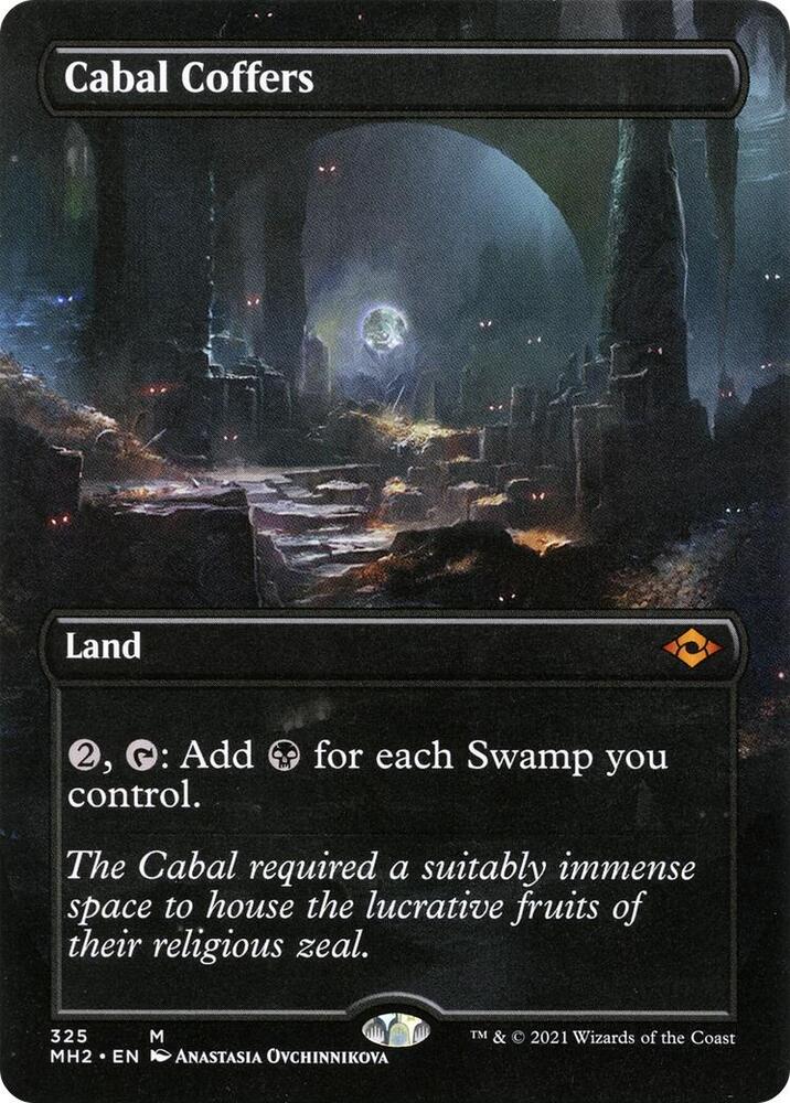 Cabal Coffers (Borderless) 325 Mythic Modern Horizons 2 NM/M