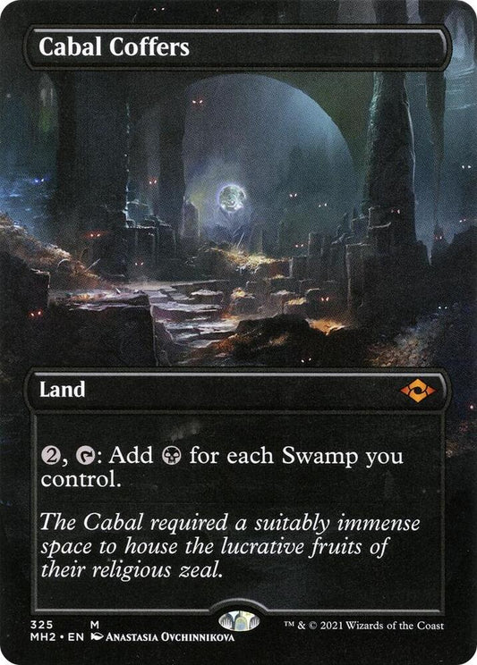 Cabal Coffers (Borderless) 325 Mythic Modern Horizons 2 NM/M