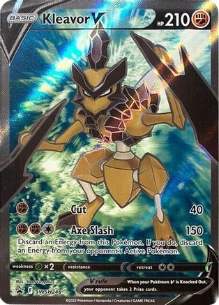 Kleavor V (Full Art) SWSH248 Promo Sword & Shield Promo Holo NM/M