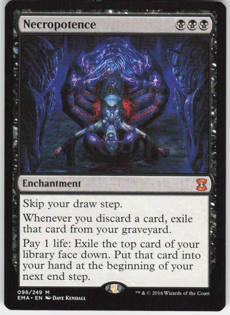Necropotence M Eternal Masters 98 NM