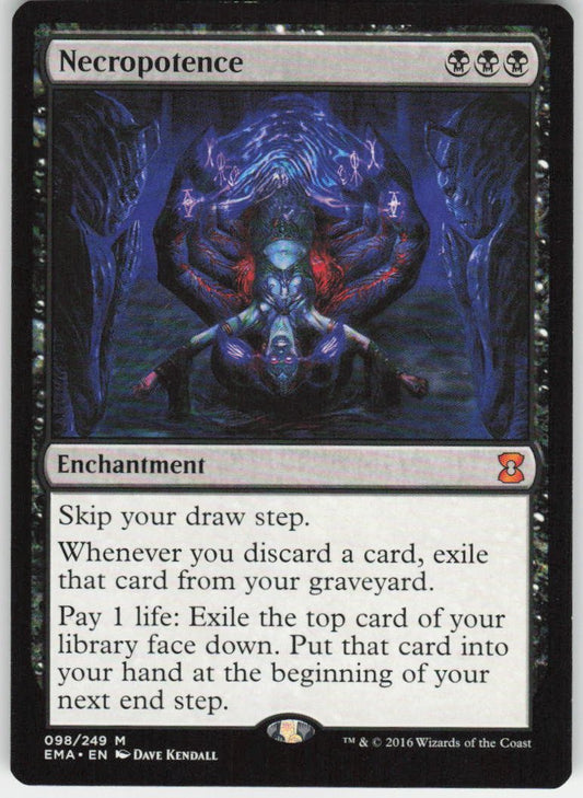 Necropotence M Eternal Masters 98 NM