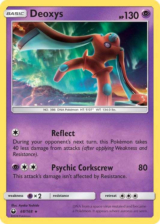 Deoxys 68/168 Rare Celestial Storm NM/LP