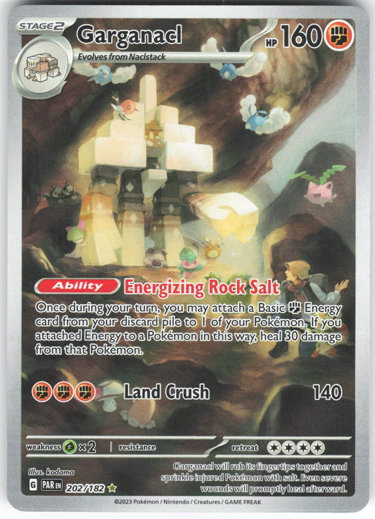 Garganacl - Illustration Rare SV04: Paradox Rift 202/182 NM