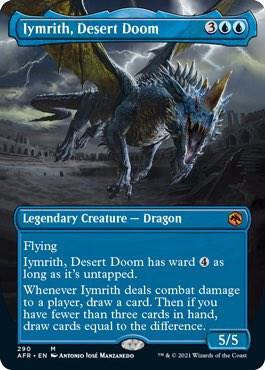 Iymrith, Desert Doom (Borderless) 290 Adventures in the Forgotten Realms NM/M