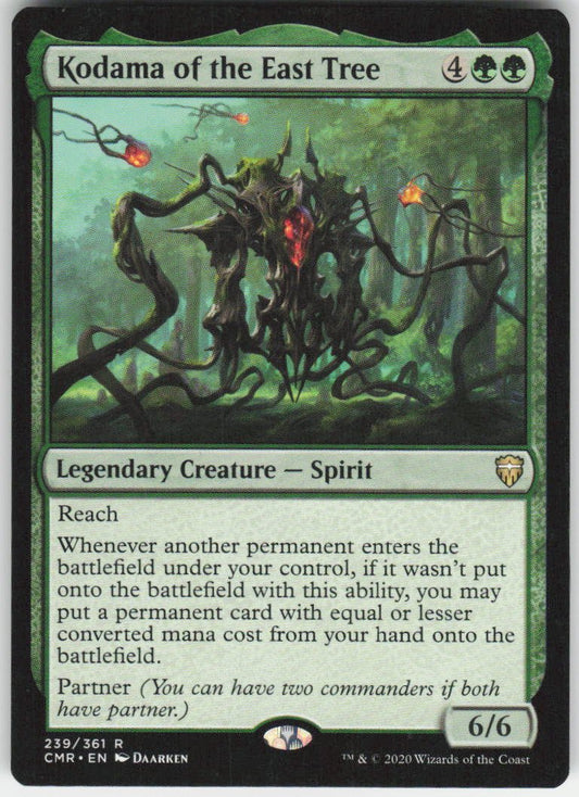 Kodama of the East Tree R Commander Legends 239 NM