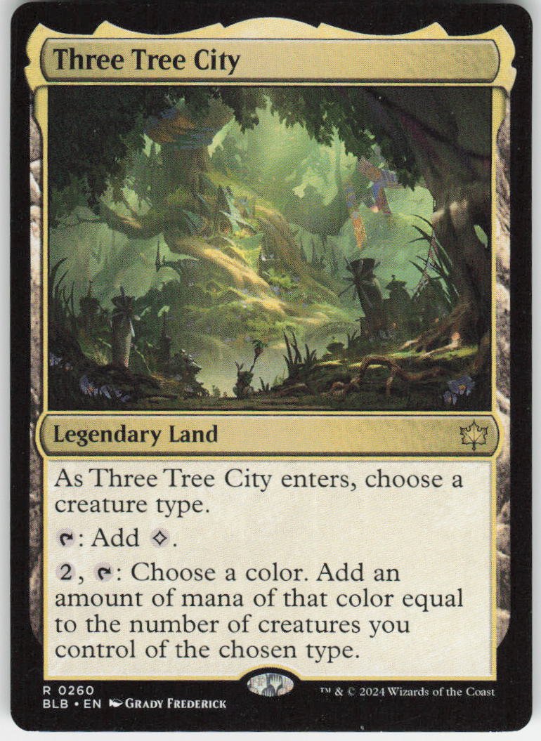 Three Tree City R Bloomburrow 260 NM