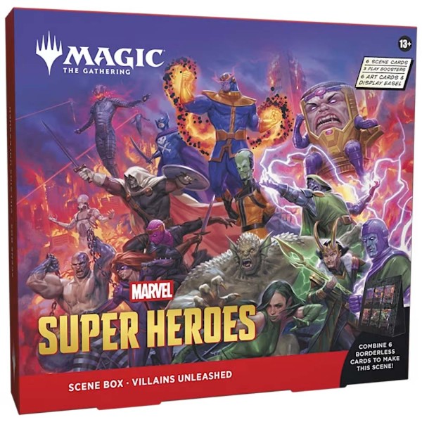 PREORDER: Magic: The Gathering | Marvel Super Heroes - Scene Box - Villains Unleashed