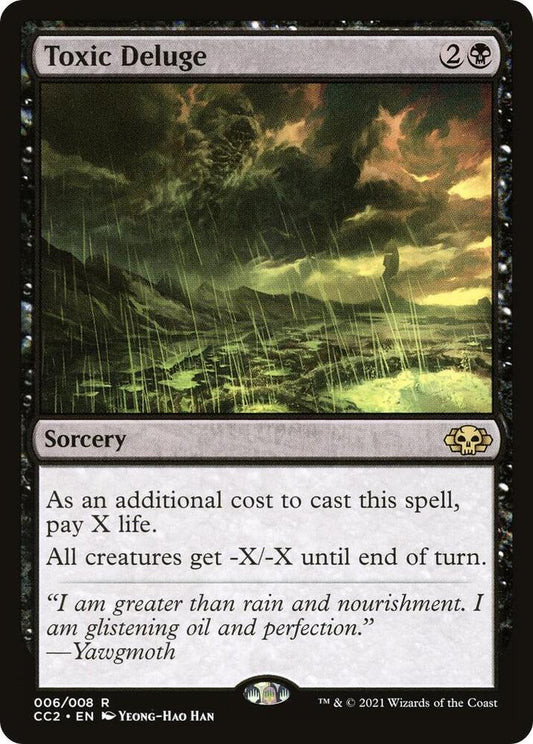 Toxic Deluge 6 Rare Commander Collection: Black NM/M