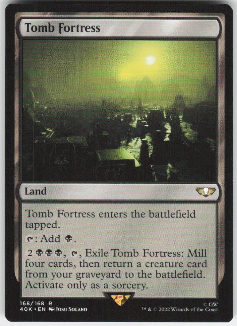 Tomb Fortress R Universes Beyond: Warhammer 40,000 168 NM