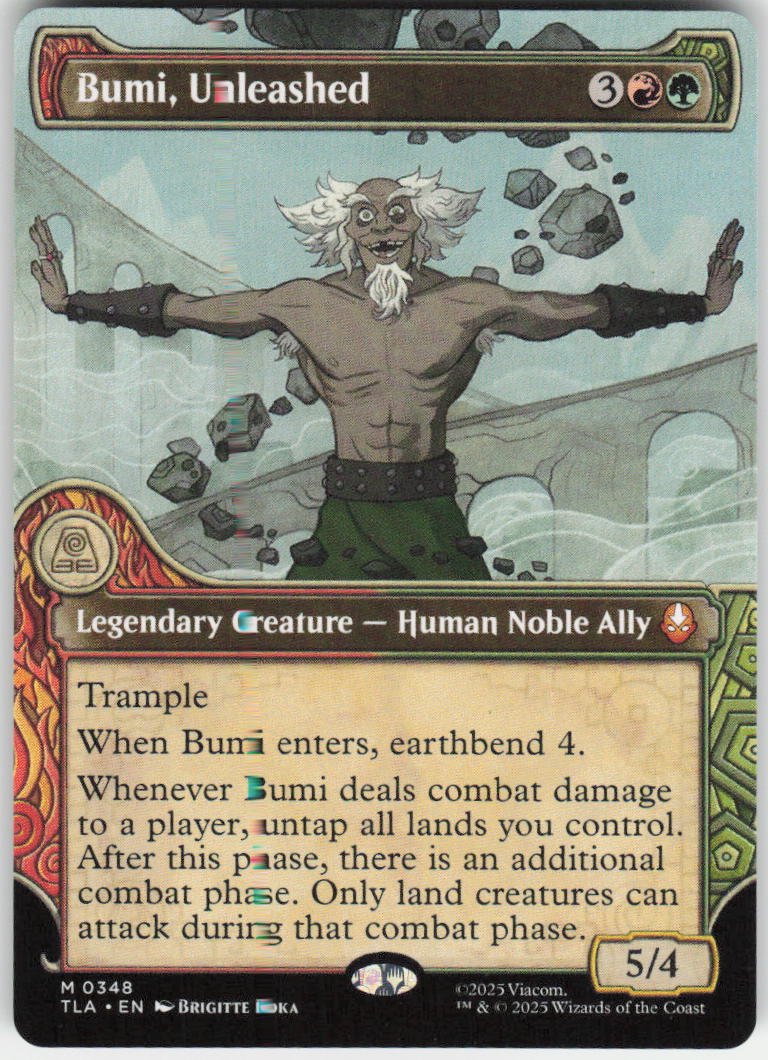 Bumi, Unleashed (Showcase) M Avatar: The Last Airbender 348 NM