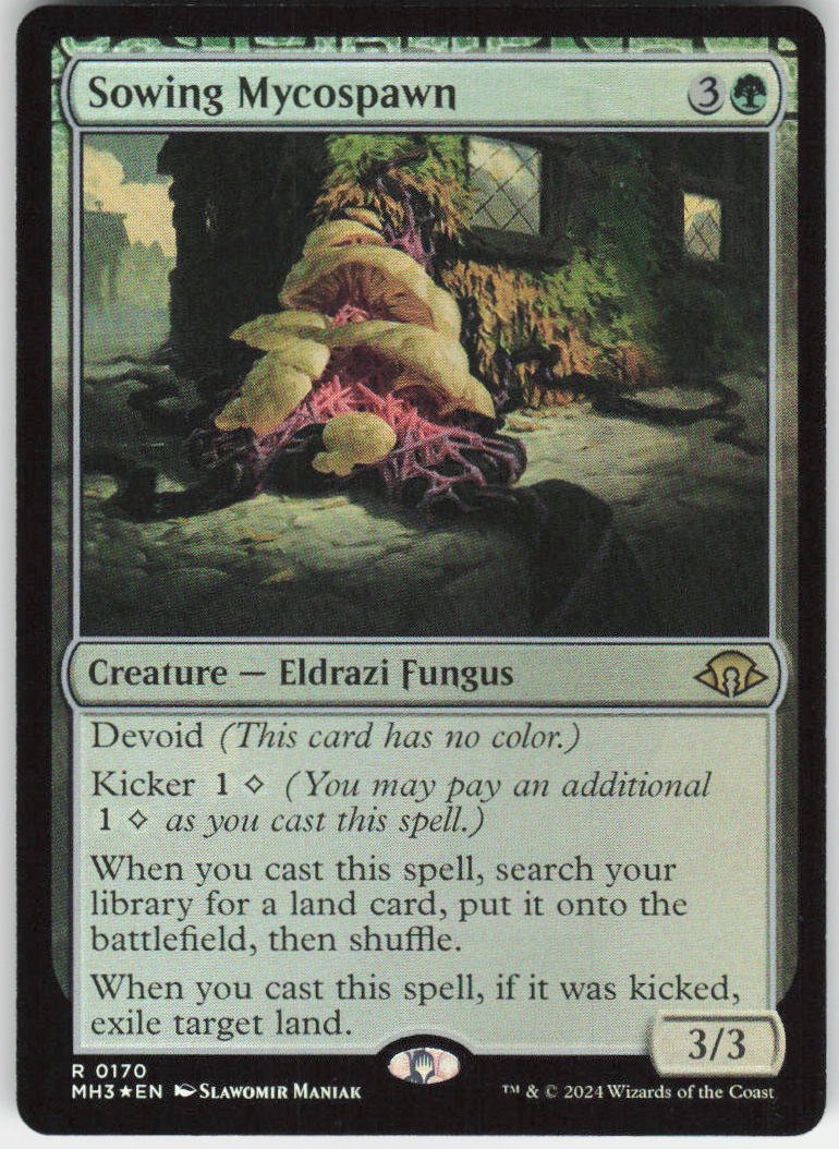 Sowing Mycospawn (Foil) R Modern Horizons 3 170 NM