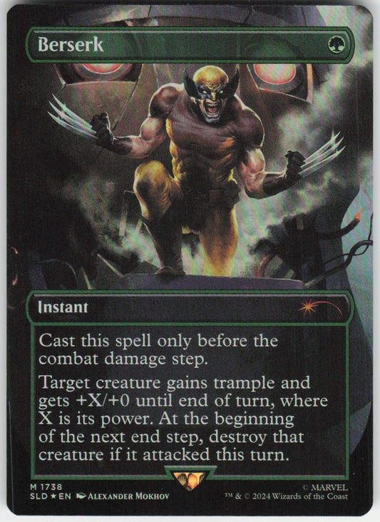 Berserk () (Rainbow Foil) M Secret Lair Drop Series 1738 NM