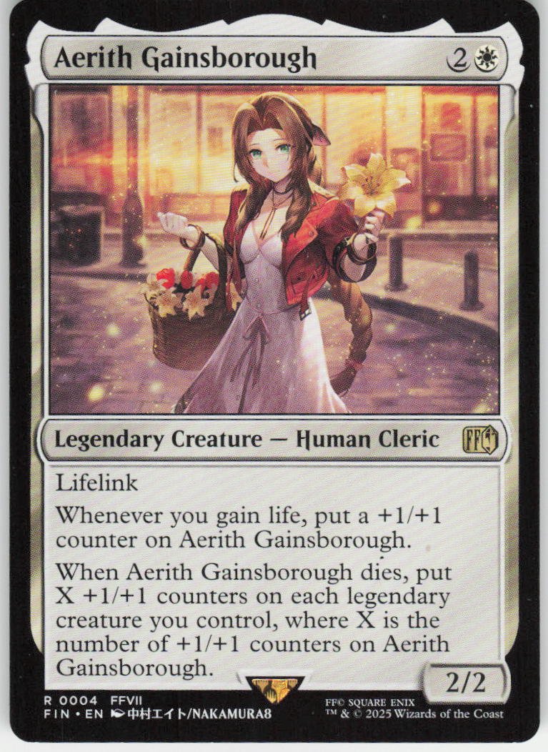 Aerith Gainsborough R FINAL FANTASY 4 NM