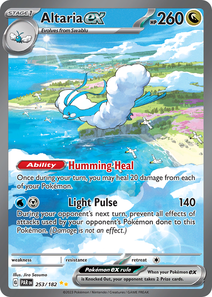 Altaria ex 253/182 Special Illustration Rare Paradox Rift NM/M