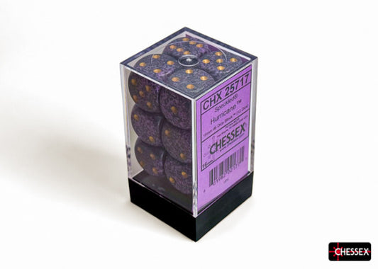 Chessex Speckled 16mm D6 Hurricane Dice Block (12 dice)