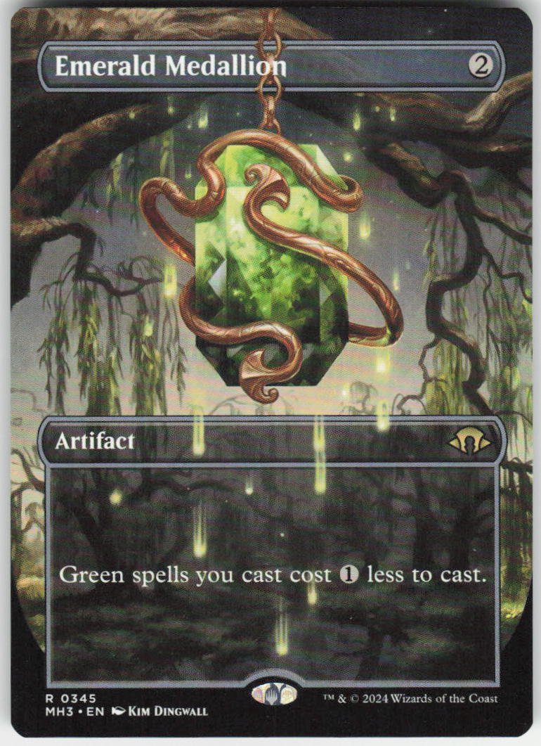 Emerald Medallion (Borderless) R Modern Horizons 3 345 NM
